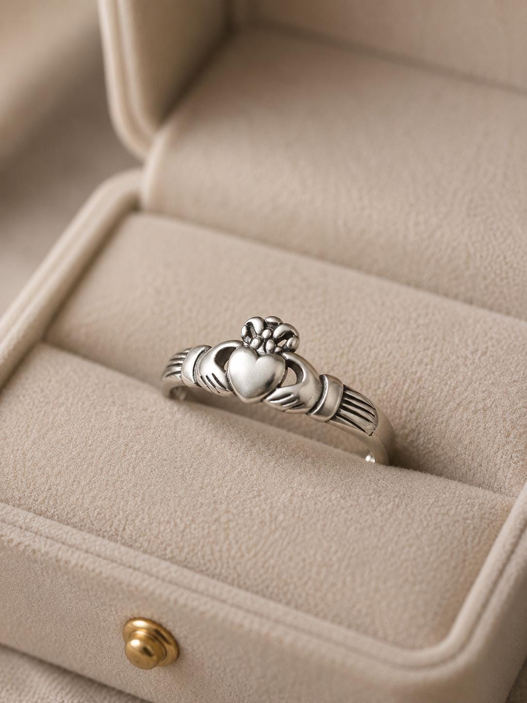 925 Silver Handmade Claddagh Toe Ring, Adjustable 925 Silver Toe Ring, Celtic Heart Toe Band, Dainty Beach Jewelry, Minimalist Summer Ring