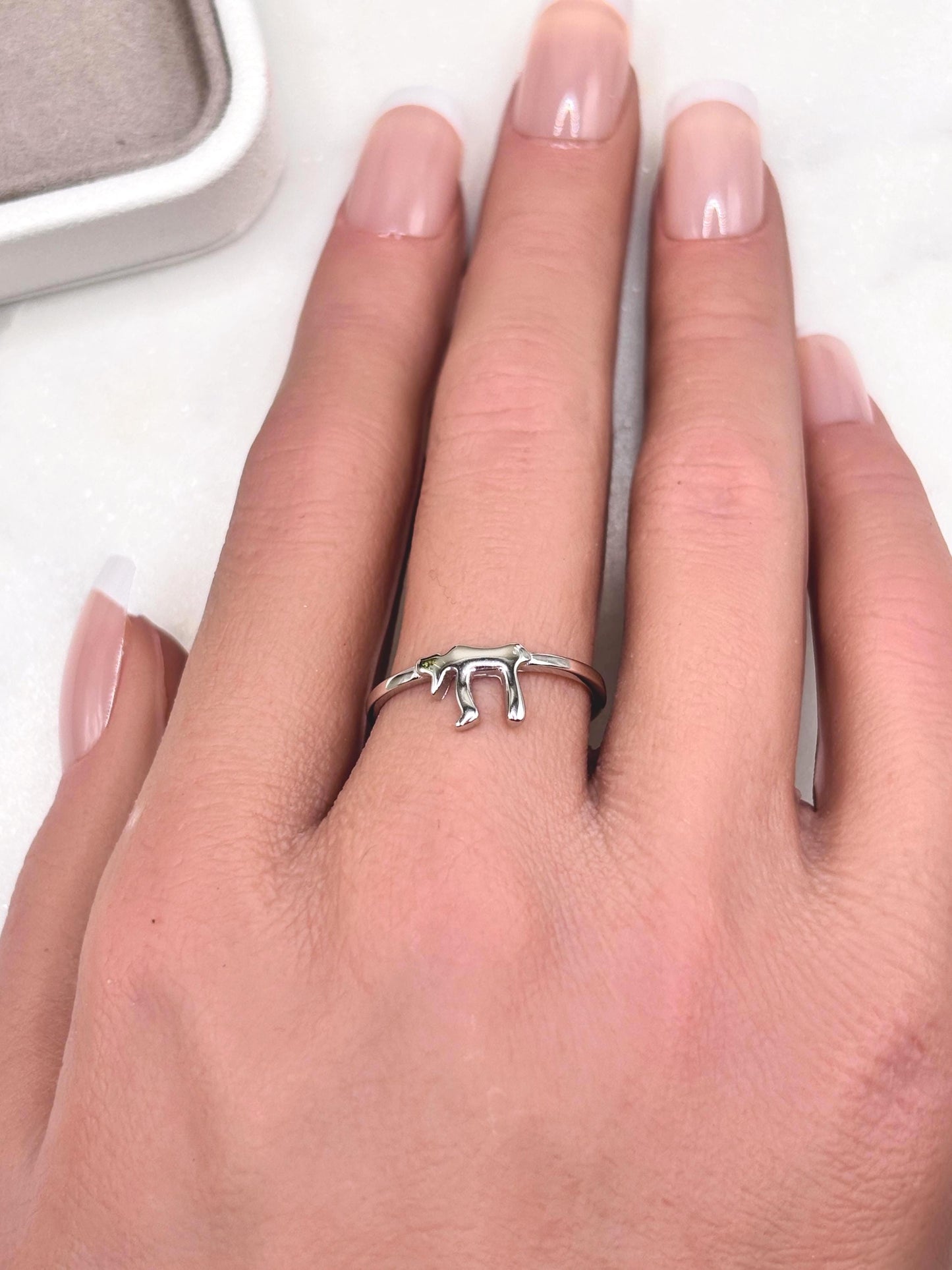 Chai Ring Sterling Silver, Hebrew Letter Ring, Jewish Jewelry, Symbol of Life Ring, Spiritual Minimalist Ring, Handmade Gift