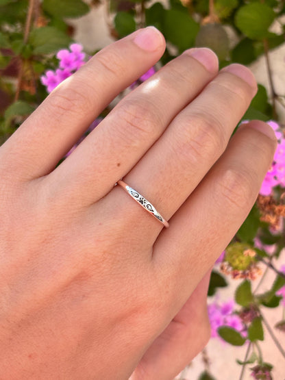 Angel Wings Paw Print Ring, 925 Sterling Silver Pet Memorial Ring, Cat Dog Lover Jewelry, Minimalist Animal Band, Pet Loss Ring