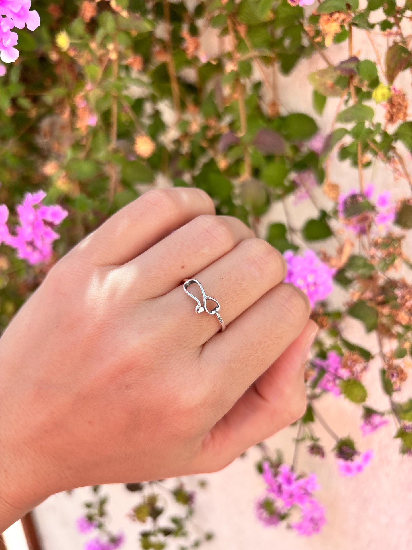 Stethoscope Heart Ring, Nurse Gift Ring, 925 Sterling Silver Medical Jewelry, Doctor RN CNA Gift, Minimalist Healthcare Ring, Physician Ring