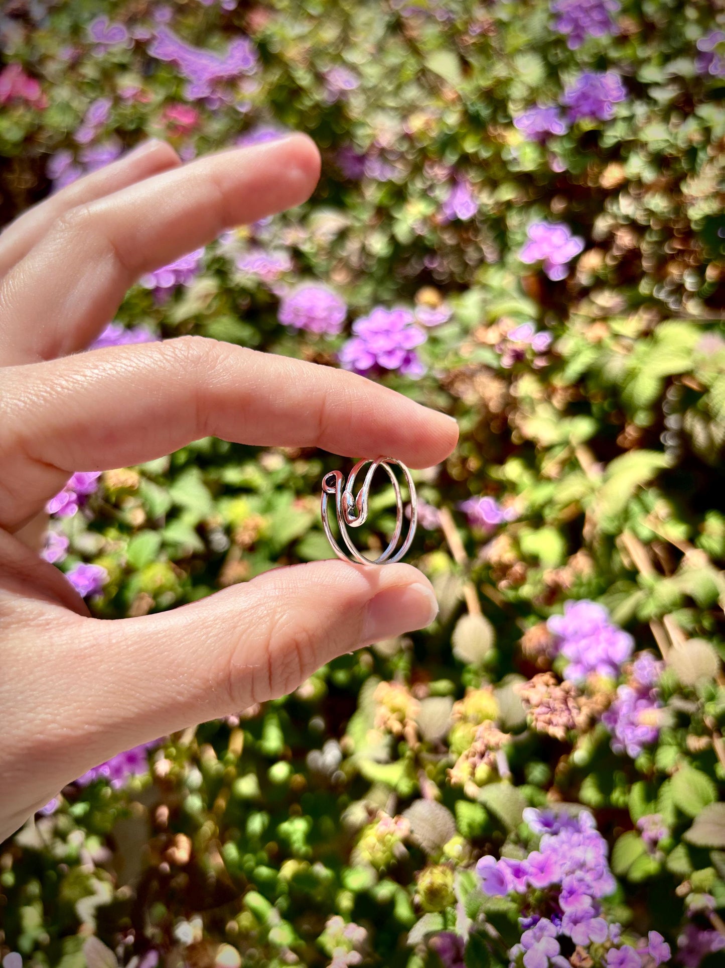 Handmade 925 Sterling Silver Safety Pin Ring, Minimalist Adjustable Open Ring, Punk Inspired Dainty Ring, Everyday Jewelry Gift for Her