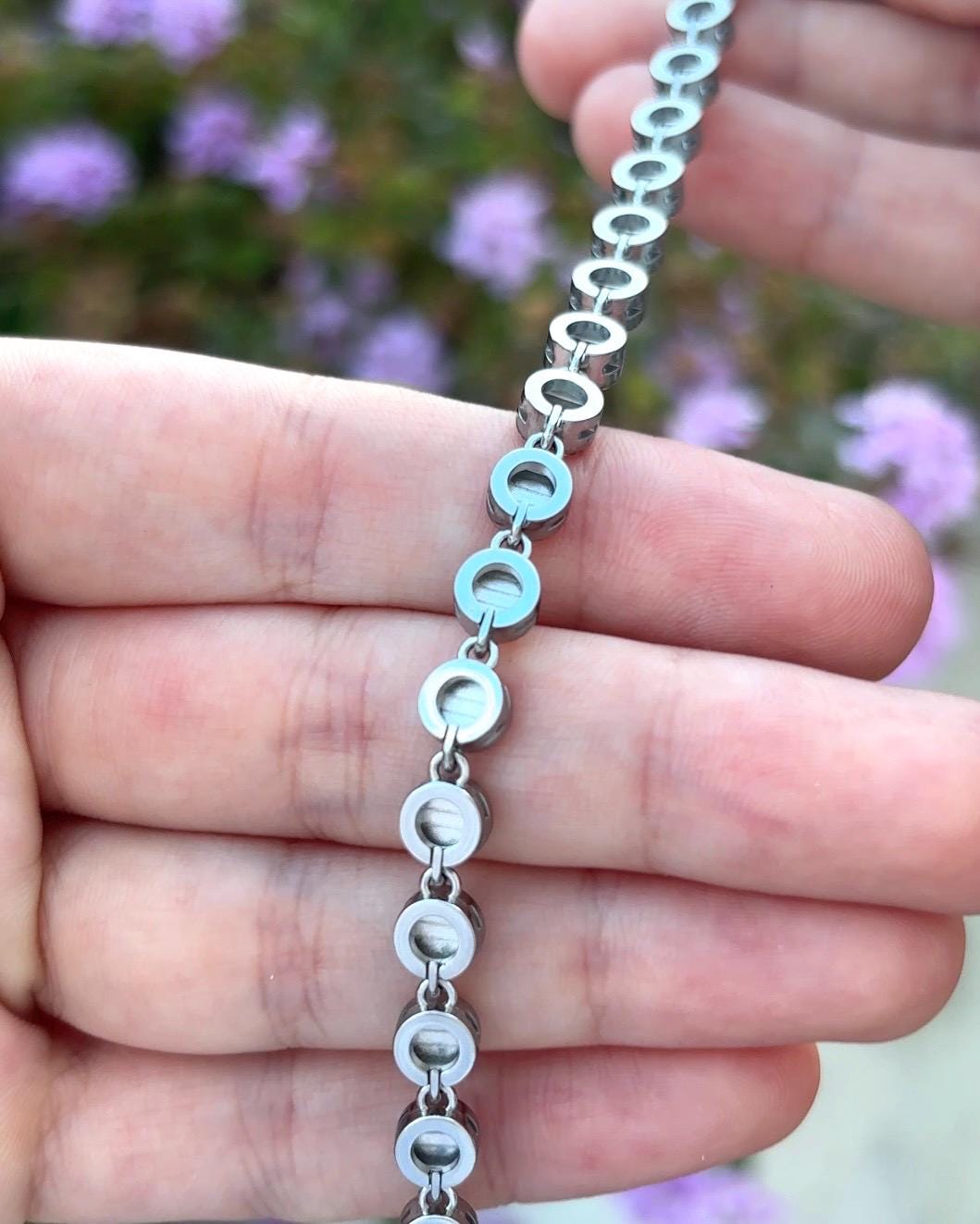 Wedding Bracelet, CZ Crystal Bracelet, Tennis Bracelet, Dainty Bracelet, Layering Bracelet, Sparkly Jewelry, Gift for Her, Stainless Steel