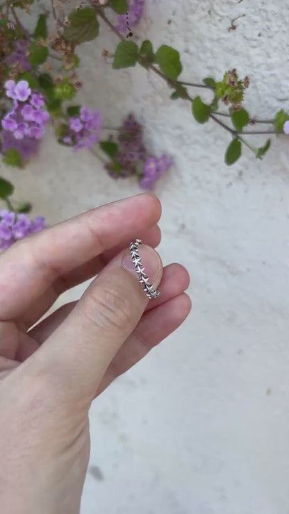 Sterling Silver Star Ring, Celestial Band Ring, 925 Silver Star Stack Ring, Minimalist Star Jewelry, Cosmic Ring, Gift for Her