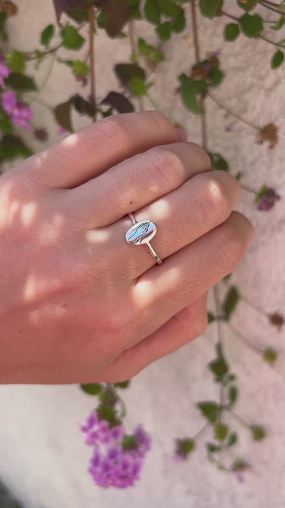 Praying Hands Ring, 925 Sterling Silver Christian Ring, Faith Inspired Jewelry, Religious Statement Ring, Prayer Ring Gift